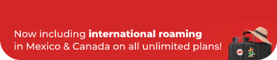 Now including international roaming